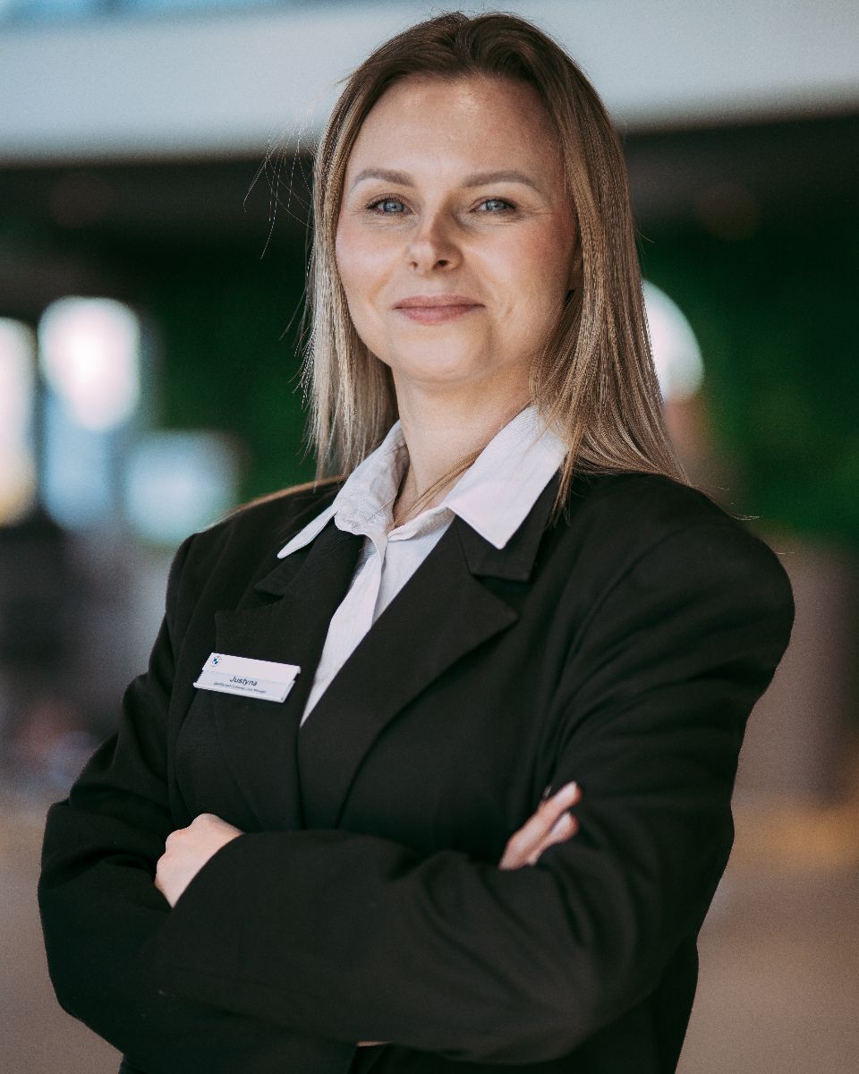 Justyna Brzostek Quality and Customer Care Manager