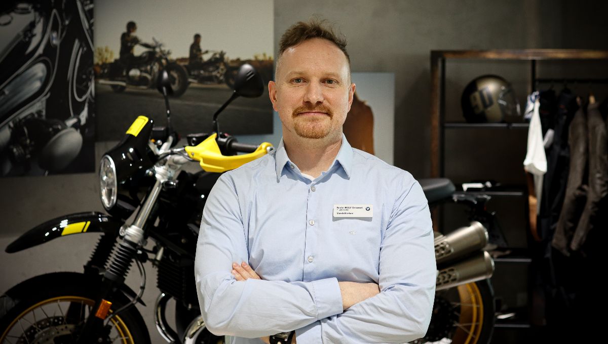 Marek Kochan Kierownik działu BMW Motorrad