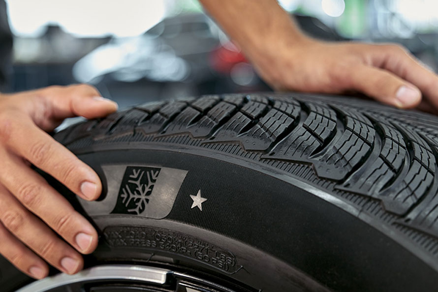 BMW Serwis - opona zimowa.